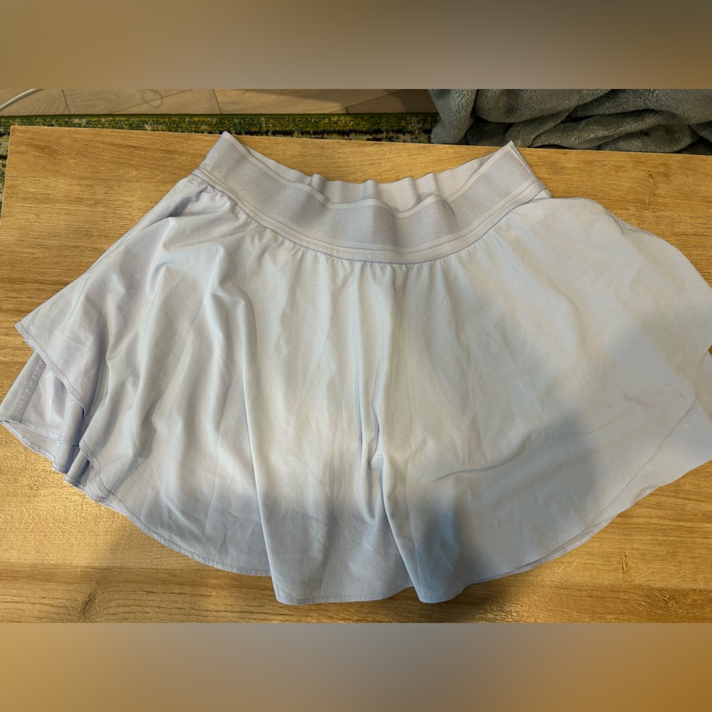 Lululemon Athletica Light Blue Tennis Skirt